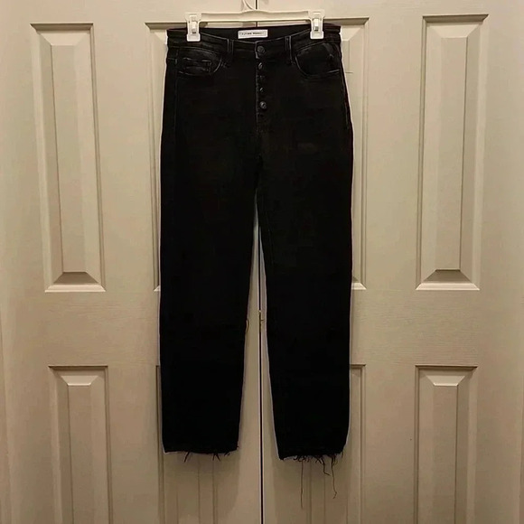 Flying Monkey Amie High Rise Ankle Straight with Button Fly- size 26 - NWOT - Picture 1 of 6